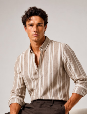 Men's Claassic Tailored Dress Shirt