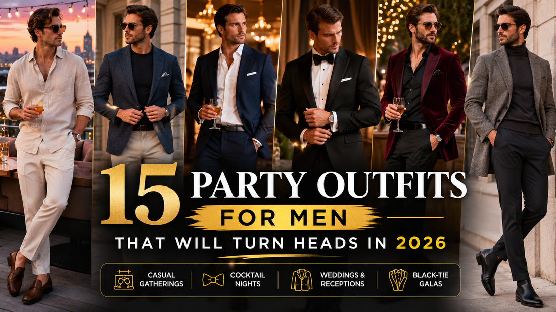 15 Party Outfits for Men That Will Turn Heads in 2026