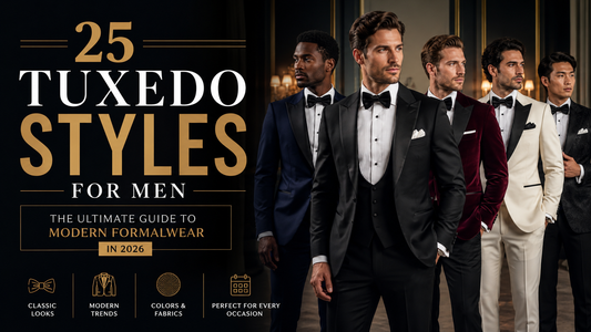 25 Tuxedo Styles for Men: The Ultimate Guide to Modern Formalwear in 2026