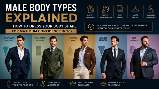 Male Body Types Explained: How to Dress Your Body Shape for Maximum Confidence in 2026