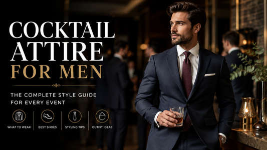 Cocktail Attire for Men in 2026: The Complete Style Guide for Every Event