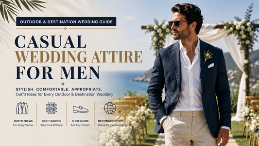 Casual Wedding Attire for Men: Outdoor & Destination Wedding Guide