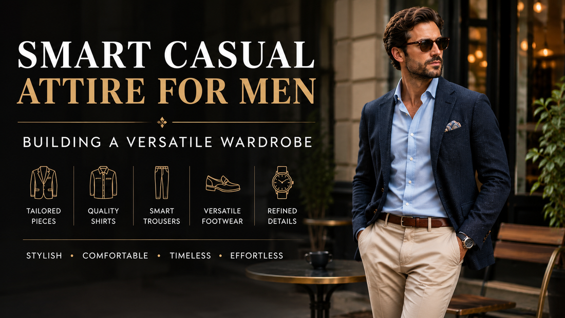 Smart Casual Attire for Men: What to Wear and How to Dress