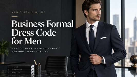 What Is Business Formal Dress Code for Men?