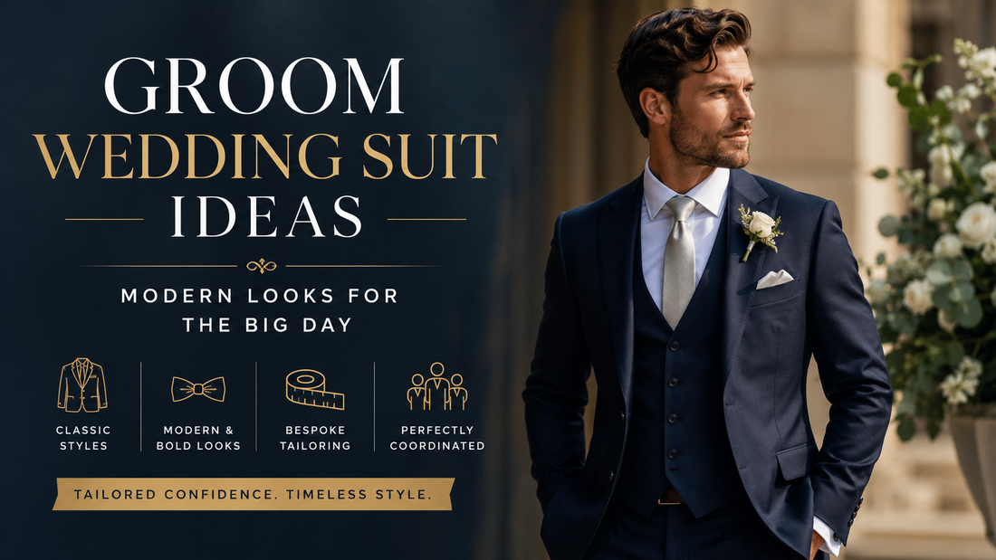 Groom Wedding Suit Ideas: Modern Looks for the Big Day
