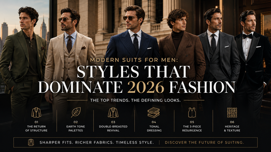 Modern Suits for Men: The Biggest Suit Trends Defining 2026