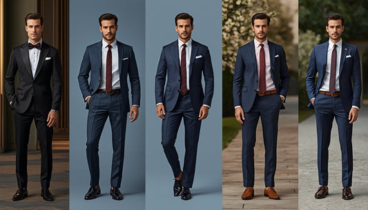 Navy Suit Outfit Ideas for Men: 6 Looks From Formal to Casual