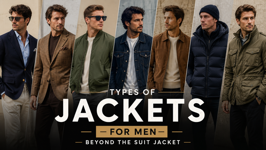 Types of Jackets for Men (Beyond the Suit Jacket)