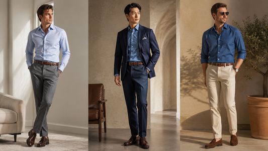 What to Wear With a Blue Shirt: Best Pants, Blazers & Accessories